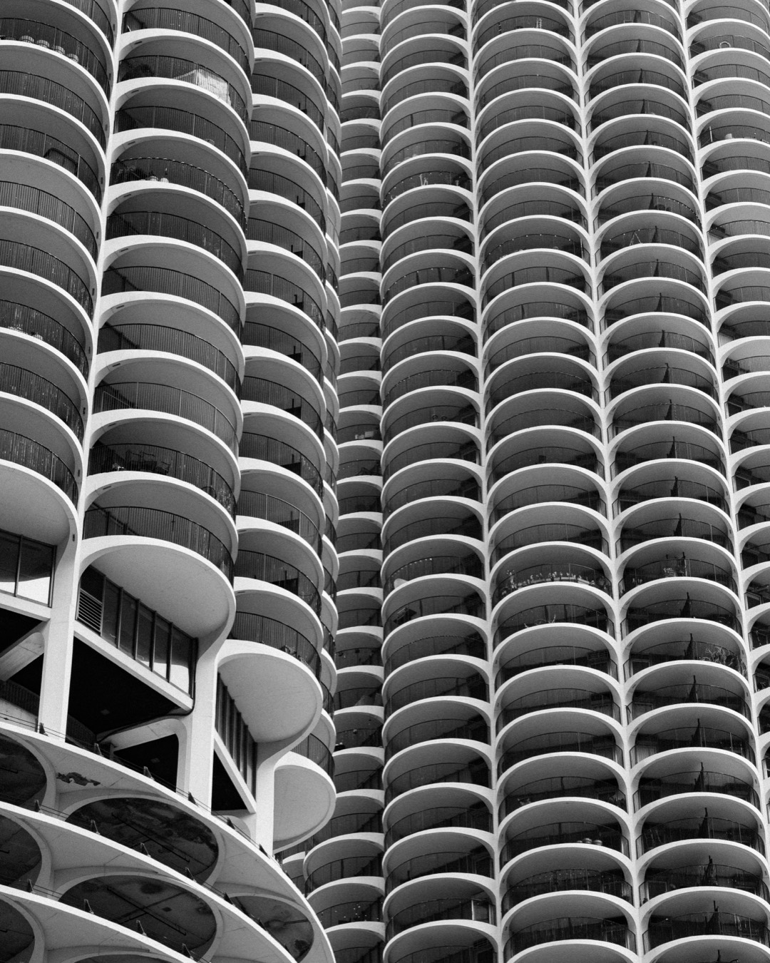 Curved Balcony Stack