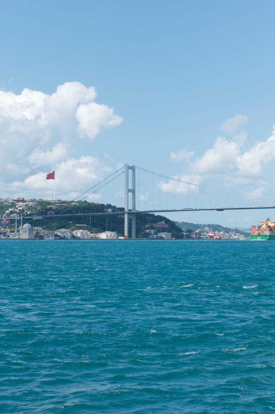 Bridge and Blue Water